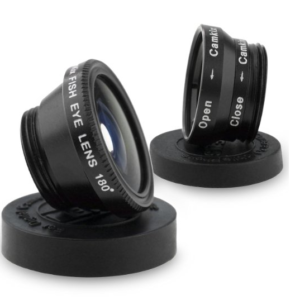 G&G Universal Smartphone Mobile Camera Lens Kit - Black (Demo)