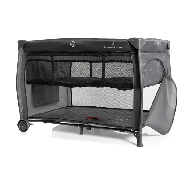 Standard Camp Cot & Travel Baby Bed (Dark Grey) (DEMO)