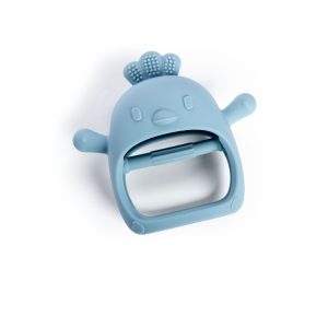Silicone Chicken Teether (Blue)