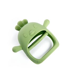 Silicone Chicken Teether (Green)