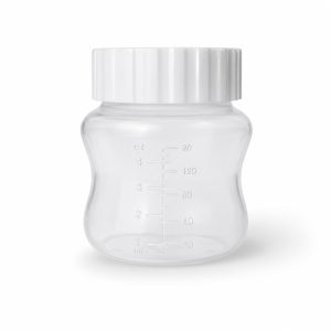 Wide Neck bottle 125ml with lid